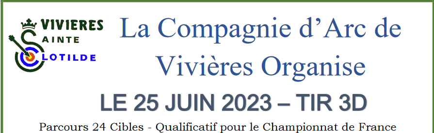 Tir 3D de Juin à Vivières