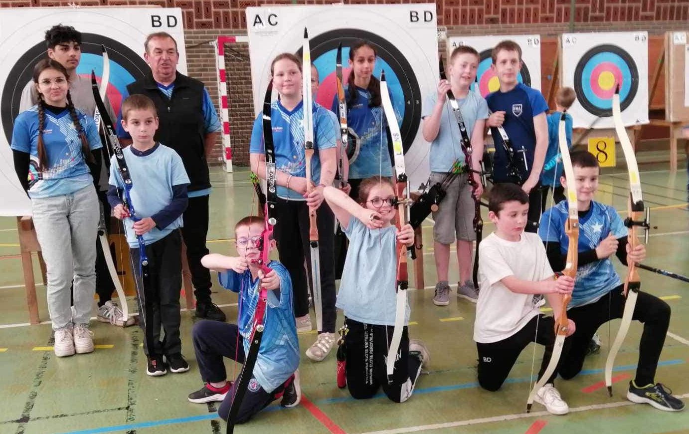 3e Manche de la Coupe Départementale des Archers Débutants à Saint-Pol-sur-Ternoise