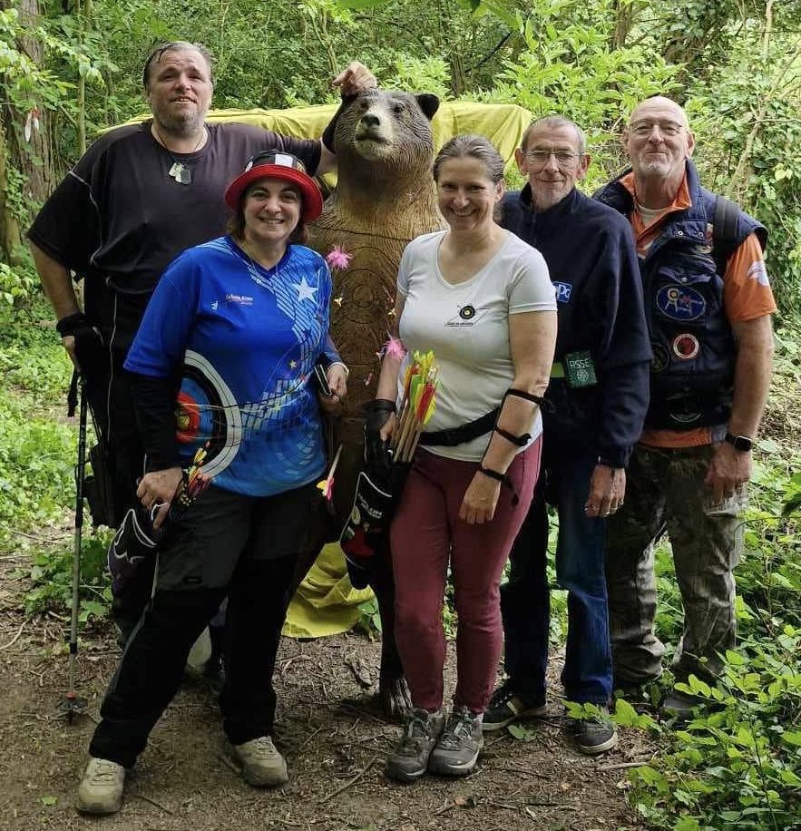 Tir sur cibles 3D au Bois de Gentelles